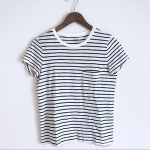 Madewell Striped Pocket Tee
